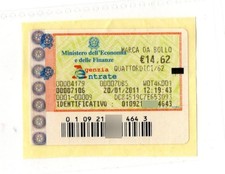 Marca da Bollo da € 14,62 -