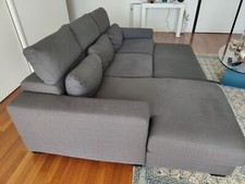 Divano mod.Lirone(poltrone e sofà) 4 posti seduta larga con meccanismo letto con