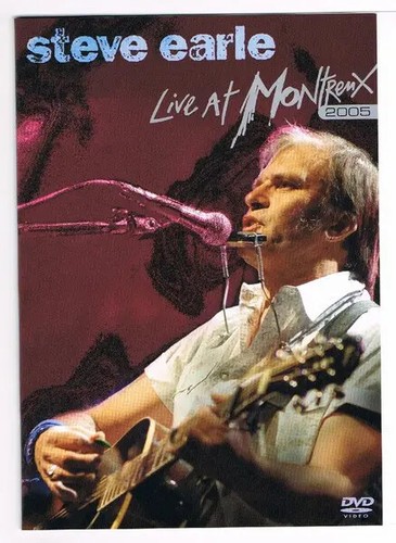 Dvd steve earle live - dvd, at