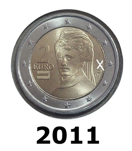 Austria euro 2011 moneta - -,