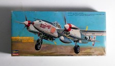 P-38J Lightning Hasegawa 1/72 + Decals e Resina per versione AMI Carpena Decals