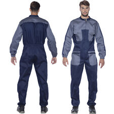 Tuta da Meccanico Uomo da Lavoro Officina Gommista Salopette Pantaloni Intera