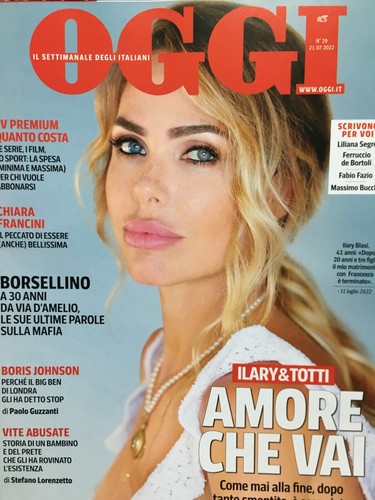 Oggi 2022 ilary blasi - oggi, 29.ilary