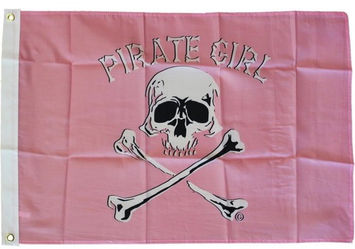 Ragazza pirata grande circa - ragazza,