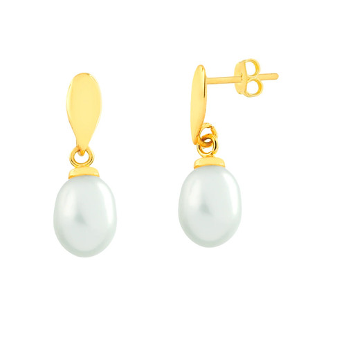 Orecchini goccia oro - a,