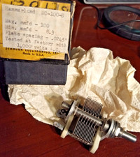 Condensatore Hammarlund onde