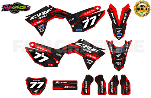 Grafica completa moto honda - completa,