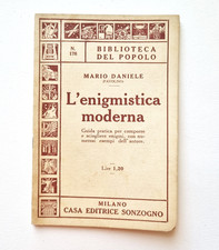 L'ENIGMISTICA MODERNA  di