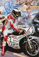 Foto Phil Read Firmata a mano