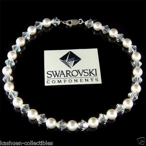 Perla bianca swarovski - perla, in