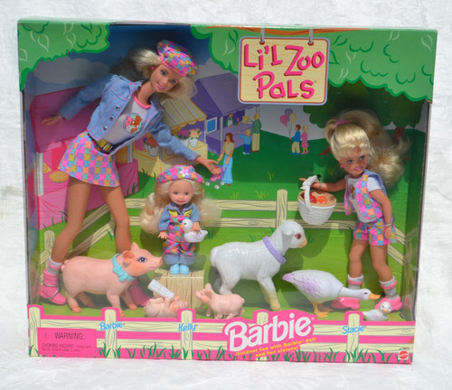 Zoo pals barbie kelly - li'l,