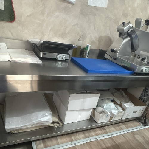 Tavolo lavoro acciaio inox