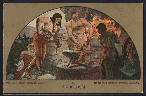 Cartolina artista firmata - cartolina,