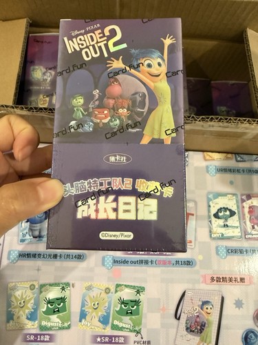 Card fun disney pixar inside - fun,