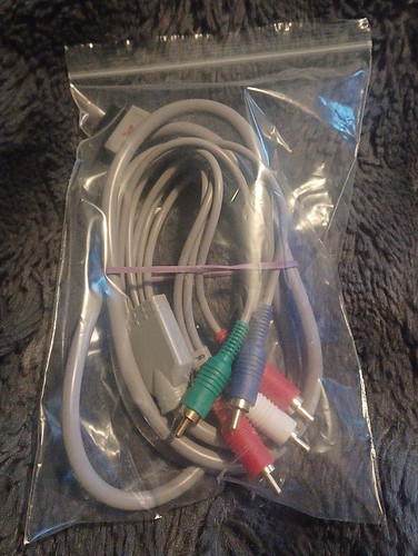 Wii component cable video - hd,