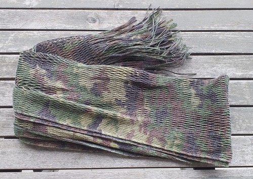 Sciarpa kefiah vegetata