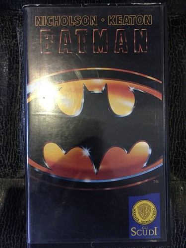 Vhs batman tim - batman,