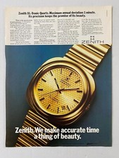 Pubblicità Vintage ZENITH XL