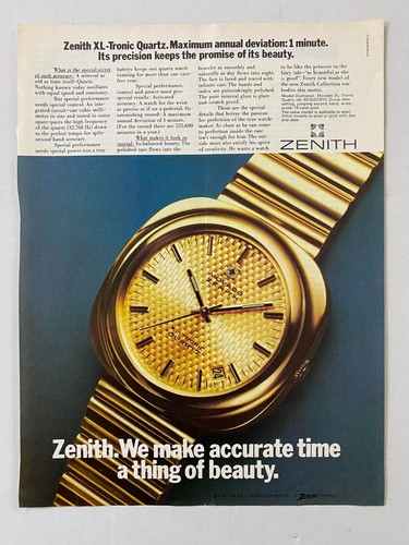 Pubblicità vintage zenith - vintage,