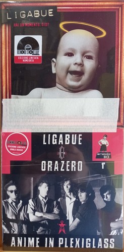 Ligabue orazero due 45 giri - +,