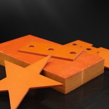 Lastra lamiera resina fenolica bachelite isolamento CNC scheda elettrica spessore 2/10 mm