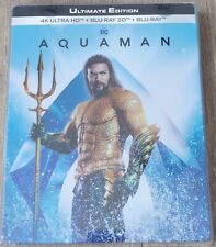 AQUAMAN (2018) - 4K ULTRA HD + 3D BLU-RAY + BLU-RAY - STEELBOOK Edition