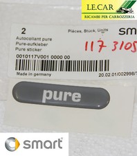 Adesivo scritta pure - 1, "