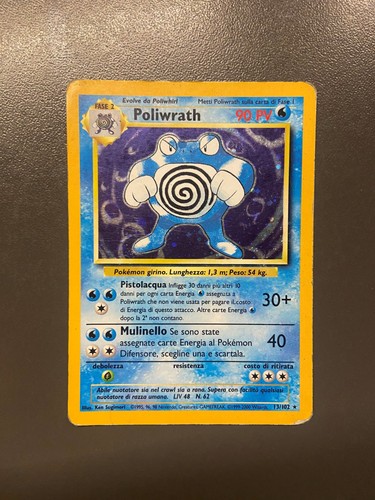 Poliwrath 102 set base - poliwrath,
