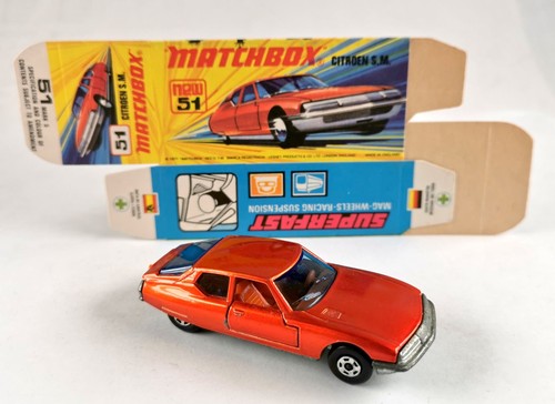 Matchbox 51b citroen sm - 51b,