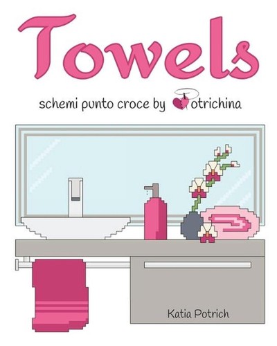 Towels schemi punto croce by - towels:,