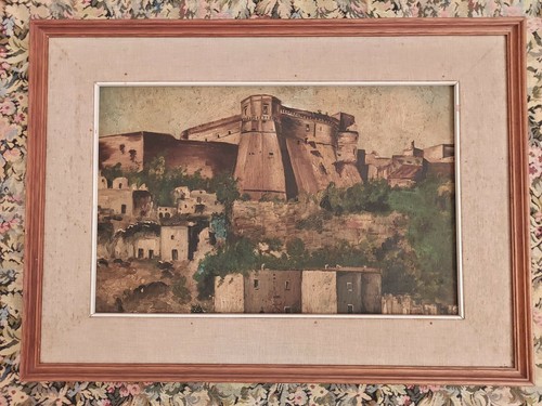 Castello massafra quadro - di, massafra,