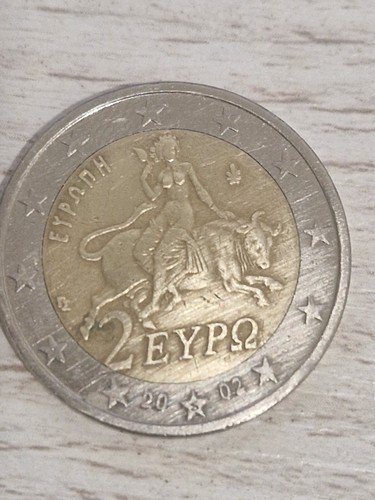 Moneta euro grecia 2002 eypo - moneta,