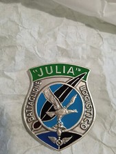 Spilla Pins Distintivo esercito alpini battaglione Julia divisa uniforme nappina