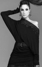 DENNY ROSE MAGLIA maximaglia strass art. 0726 tg. S rara introvabile