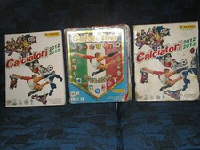 LOTTO STOCK 3 ALBUM CALCIATORI PANINI 2012 2013 2014 JUVENTUS INTER MILAN ROMA