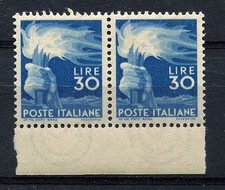 FILATELIA, REPUBBLICA, COPPIA