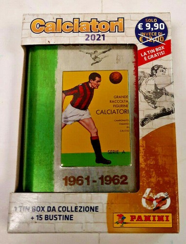 Tin box calciatori panini - ,