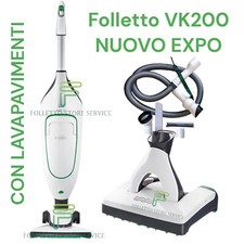 ASPIRAPOLVERE VORWERK FOLLETTO VK200 NUOVO EXPO PULILAVA SP600S LAVAPAVIMENTI