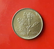 20 LIRE 1970 ERRORE - ZAMPETTA