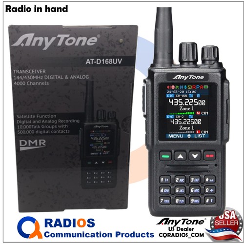 Anytone d168uv radio - anytone,