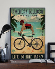 Poster cane American Bulldog
