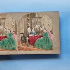 Victorian life stereoview - victorian,