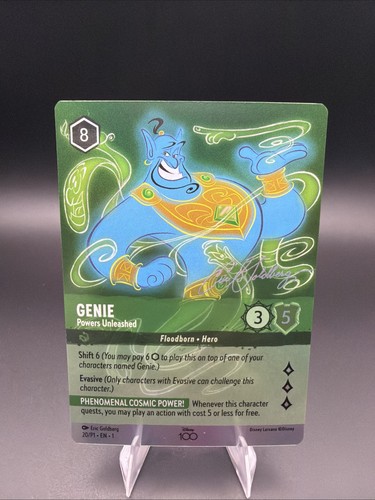 D100 lorcana genie - -,