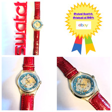 Swatch Automatico Usato Red