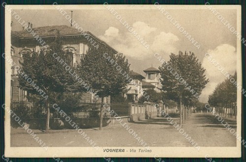 Pavia voghera cartolina qt0304 - voghera,