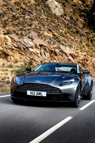 Cars old blue aston - old,