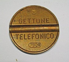 Gettone telefonico sip 7809 - gettone,
