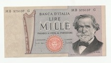 ITALY 1000 Lire 1971, Banca
