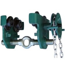 Carrello porta paranco manuale