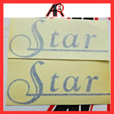 Coppia scritta adesiva blu STAR per Fiat Punto 05.191